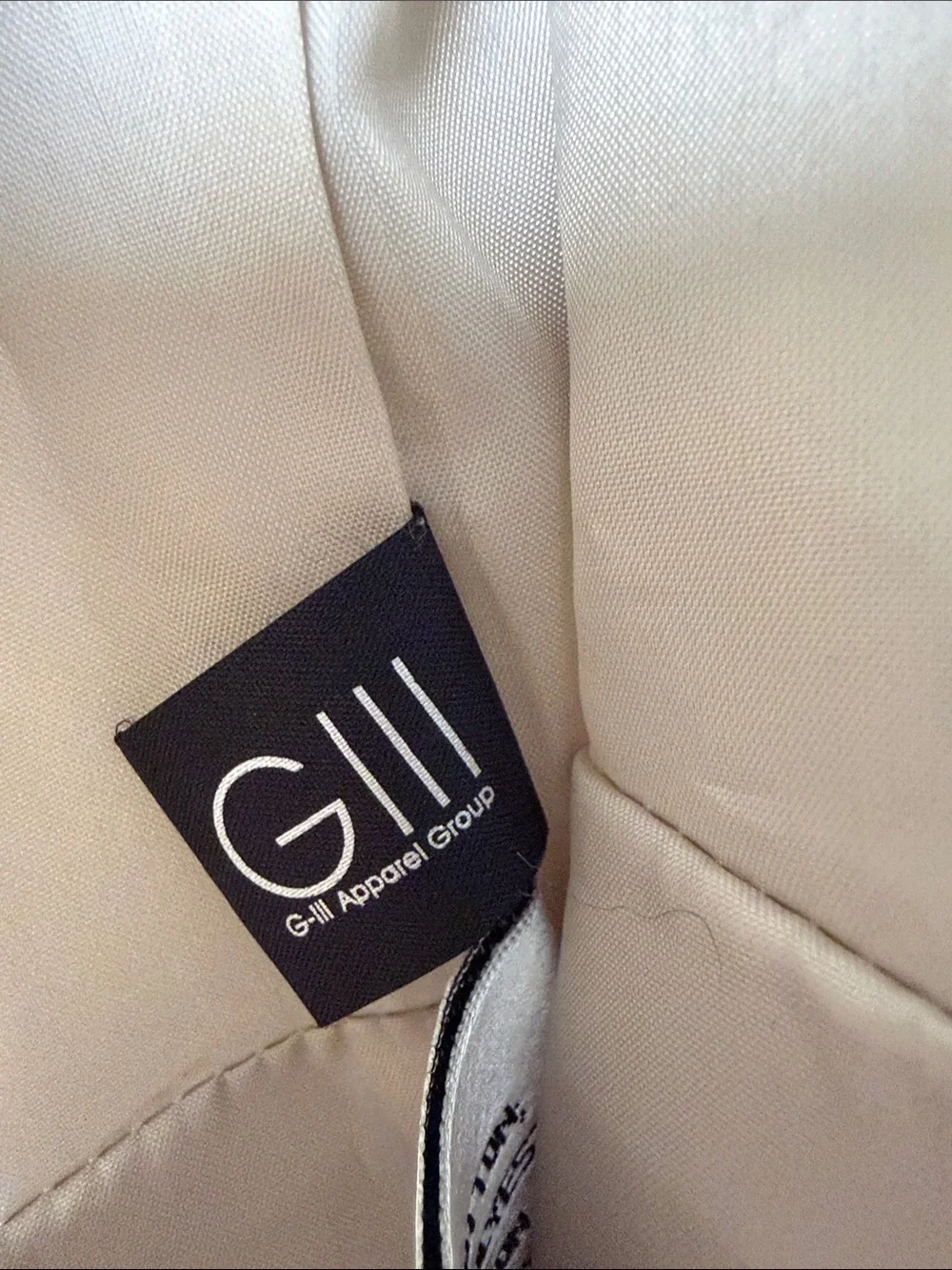 Kenneth Cole Classic Beige Double-Breasted Trench Coat with Belt GIII coat - Picture 10 of 11